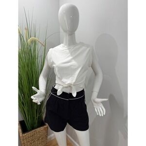 Commense Cotton Knotted T-Shirt white size M‎